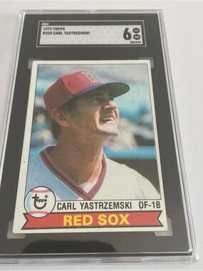 1979 TOPPS #320 CARL YASTRZEMSKI SGC 6 Vintage Baseball Card